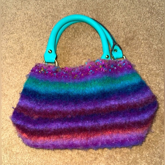 Handbags - Women's Handcrafted Felted Purse